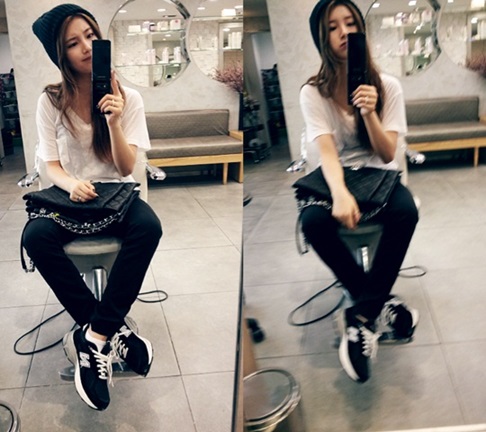 Miss Aスジ 私服姿を公開 ブラック ホワイトでシンプルに Mnetの最新ニュース K Pop ドラマ バラエティの韓流エンタメ情報ならmnet エムネット