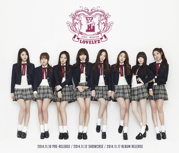 Infiniteの妹分 Lovelyz 10日デビュー確定 8人の顔が公開 Mnetの最新ニュース K Pop ドラマ バラエティの韓流エンタメ情報ならmnet エムネット